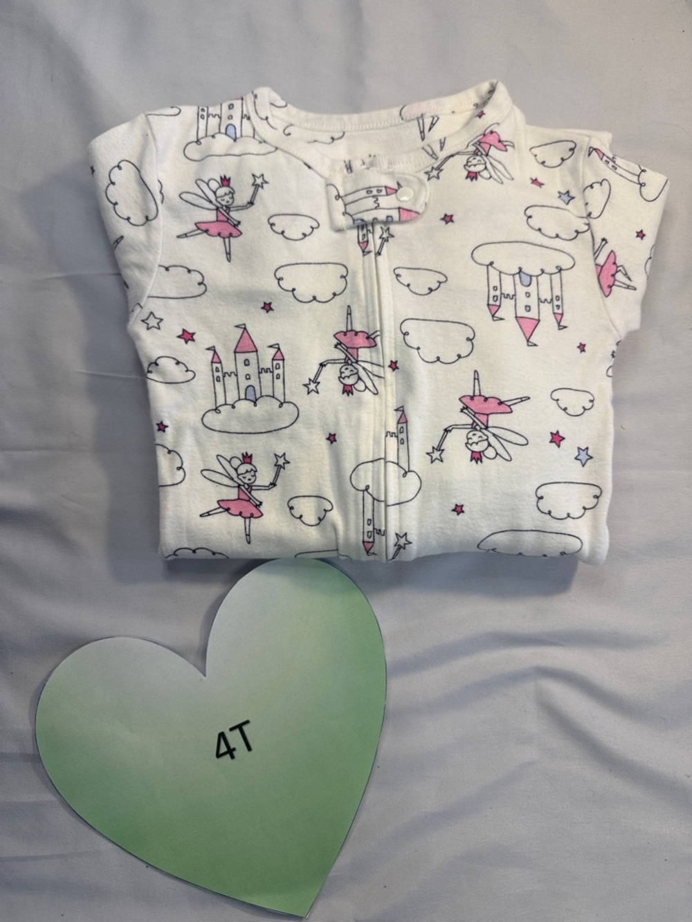 GAP - NWOT - Toddler Fairy Print onesie sleeper